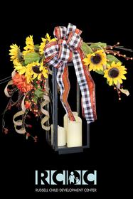 Fall Lantern with Swag 187//280